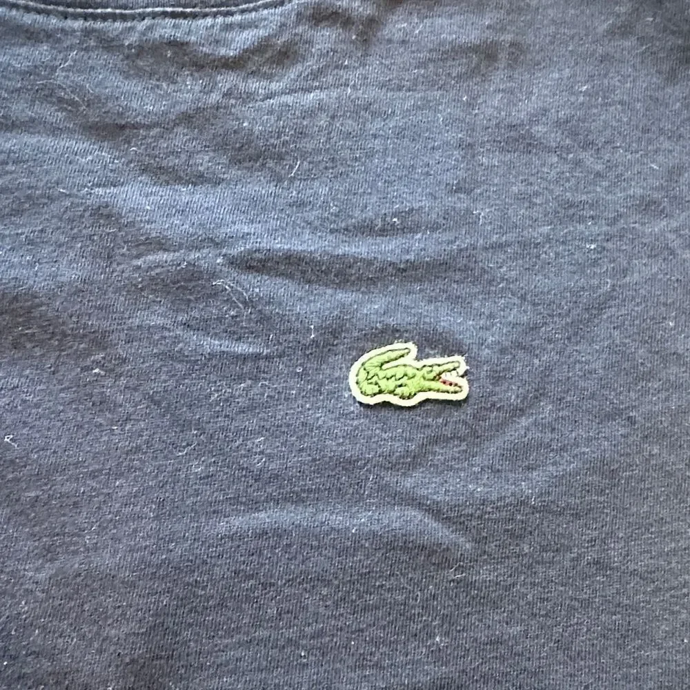 Lacoste Boys Dark Blue Short Sleeve Tee Size 10